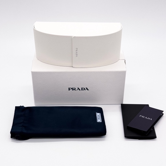 NEW PRADA PR17WS 19X30N SQUARE YELLOW WOMEN SUNGLASSES PRADA SPR 17W 19X30N - Picture 10 of 10